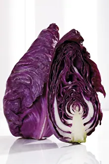 Red Cabbage Prints: Red pointed cabbage