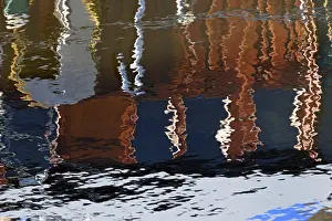 Reflections On Water Europe Prints: Reflection, colourful reflections on the water surface