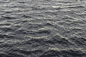 Uninhabited German Landscape Prints: Reflection, reflections on the undulating water surface
