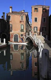 Venice UNESCO Site Prints: Reflection in the Rio delle Eremite