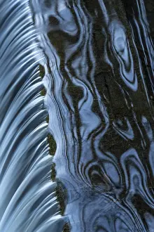 Northern Europe Urban Environment Prints: Reflection in a stream, Ostersund