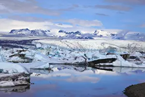 Icelandic Nature Photography Prints: Reflection. Sunrise