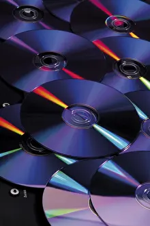 Digital Data Storage Solutions Prints: Reflections on DVD discs