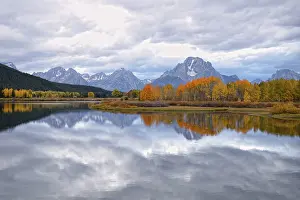 Snake River Reflections Prints: Reflections in Snake River, Teton Range