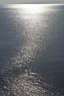 Balearic Island Landscapes Prints: Reflections on the surface of the sea