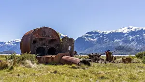 South American Deserted Landscapes Prints: Remnants of the timber industry