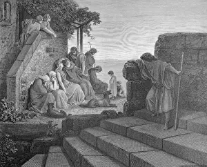 Christian Scripture Prints: Return of the Prodigal Son, Luke chapter 15