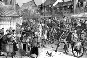 Vintage Travel Journal Illustrations Prints: The return of racing in shanghai
