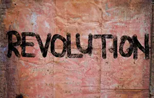 Freedom Of Expression Image Prints: Revolution Concept