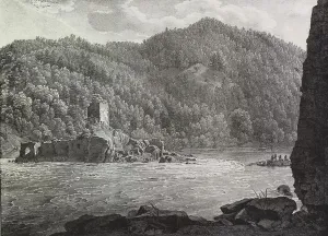 Danube River Austria Prints: The river Danube in Lower Austria