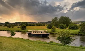 Lower Oder Valley National Park Prints: River in the Lower Oder Valley National Park