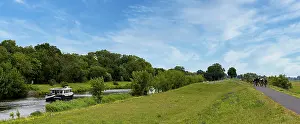 German National Park Scenery Prints: River in the Lower Oder Valley National Park