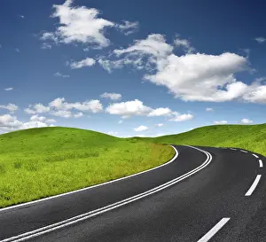 Long Distance Driving Prints: Road