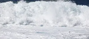 Deserted Atlantic Coast Prints: Roaring surf, waves, surf waves