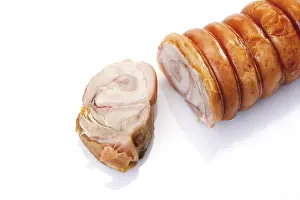 Meat Nutrition Facts Prints: Roasted pork roll