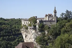 Deserted Mountain Village Prints: Rocamadour