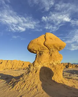 Rock Formations In Utah Prints: Rock formations in the evening light