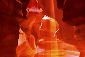 Red Rock Formations Arizona Prints: Rock formations, interior view