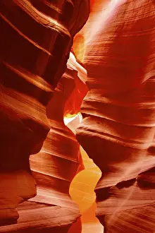 Red Rock Formations Arizona Prints: Rock formations, interior view