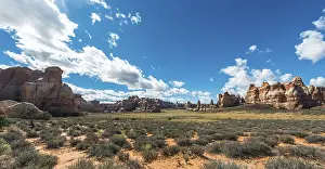 Sandstone Rock Formation USA Prints: Rock formations, The Needles District
