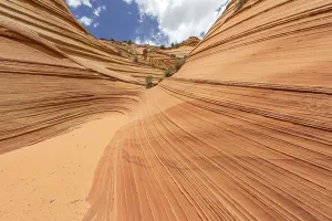 Eroded Sandstone Rocks USA Prints: Rock formations of the Teepees