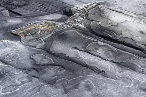 Finnmark County Landscapes Prints: Rock structures, Soroya