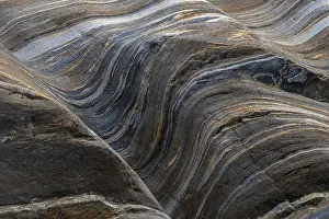 Ticino Mountain Creek Prints: Rock structures in the Verzasca River