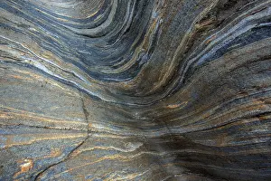 Central Europe Mountain Rivers Prints: Rock structures in the Verzasca River