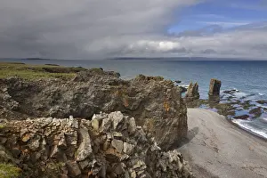 Icelandic Rock Formations Prints: Rocks and cliffs at the northeastern coast