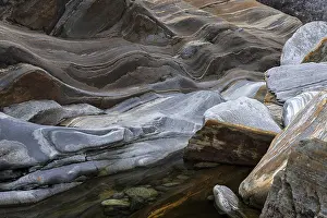 Valle Verzasca Nature Scene Prints: Rocks, rock structures, Verzasca River