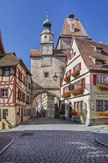 Bavarian Historic District Prints: Roderbogen and Markusturm