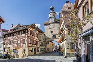 Germany Historic City Center Prints: Roderbogen and Markusturm