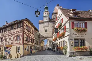 Romantic Road Europe Prints: Roderbogen and Markusturm