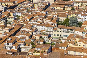 Southern Europe City View Prints: Above the rooftops of Florence