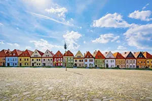 Prints of Row of houses on the town hall square in Bardejov, Slovakia Bardejov, Slovakia Slovakia Prints: Bardejov Town Hall Square Print, Slovakia