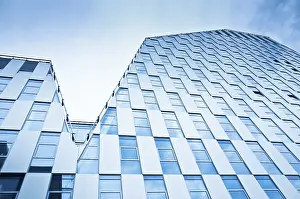 Prints of Rows of windows of a modern building, Prague, Czech Republic Prague Prints: Rows of Windows Modern Building Print, Prague