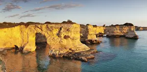 Prints of Rugged cliffs, Sant'Andrea, Adria, near Otranto, Province of Lecce, Salentine peninsula, Apulia, Italy Rugged cliffs, Sant'Andrea, Adria, near Otranto, Province of Lecce, Salentine peninsula, Apulia Otranto Prints: Rugged Cliffs of Sant'Andrea Print, Apulia, Italy