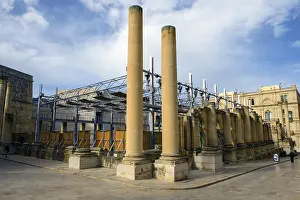 Prints of Ruin of former opera house destroyed in World War II Royal Opera House of Valletta, today open-air stage integrated in ruin, Valletta, Malta Opera Prints: Ruin of Royal Opera House Print, Valletta, Malta