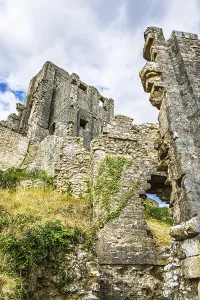 Corfe Castle Ruins Prints: Ruins of Corfe Castle, Wareham