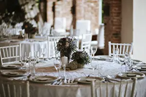 Food Photography For Weddings Prints: Rustic decoration elements of a wedding