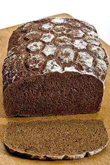 Studio Shot Of Bread Prints: Rye bread