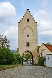 Thuringia Europe Prints: Saaltor, Saalfeld, Thuringia, Germany