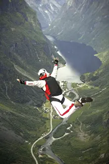 Fjord Landscape Photo Prints: Safety / taking a risk