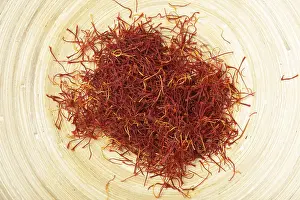 Food Photography Studio Background Prints: Saffron strands