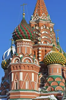 Orthodox Church Architecture Prints: Saint Basil Cathedral at Red Square