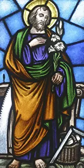 Landscape Painting Prints: Saint Joseph Print by ImageBROKER