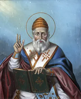 Eastern European Christianity Prints: Saint Spyridon