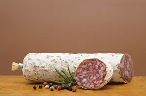 Sliced Salami Prints: Salami