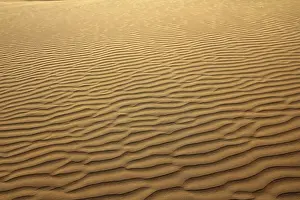 Empty Desert Prints: Sand in desert, background