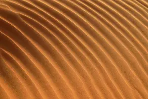 Rub Al Khali Desert Prints: Sand ripples, structure on a sanddune